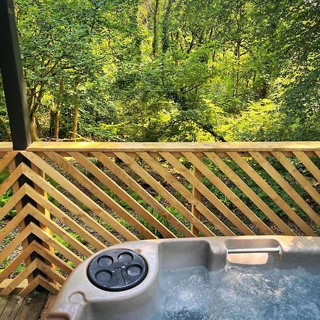Goldcrest 3-Hot Tub-Woodland Lodges-Carmarthenshire-Tenby Bagian luar foto